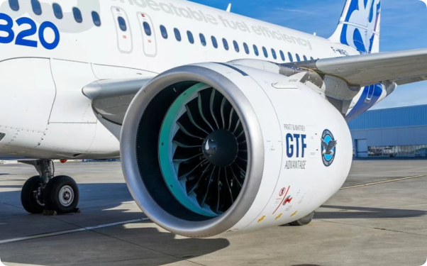 EASA 认证普惠 GTF Advantage 发动机适配空客 A320neo