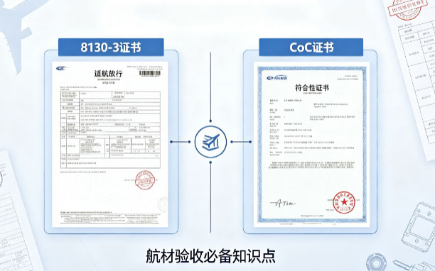 8130-3证书与COC证书区别？航材验收必备知识点