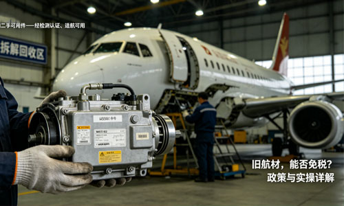 关税冲击下USM航材进口：旧件免税操作全攻略