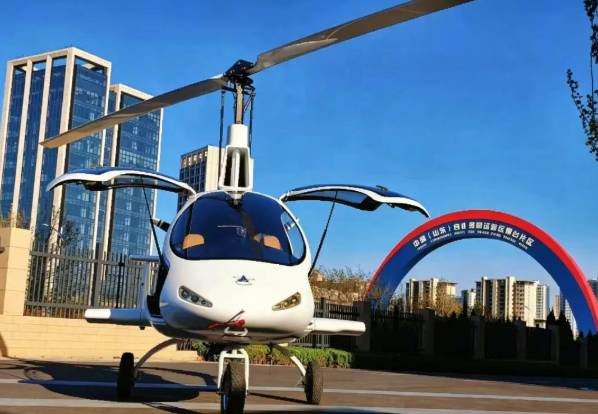 国内首次全自主正向研制——风神轻型自转旋翼机成功首飞