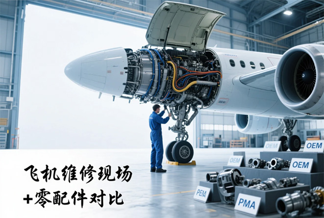 OEM与PMA件的市场博弈：航空维修新趋势下的优选之道