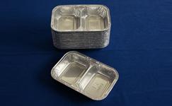 Two lattice Aluminum Foil Container